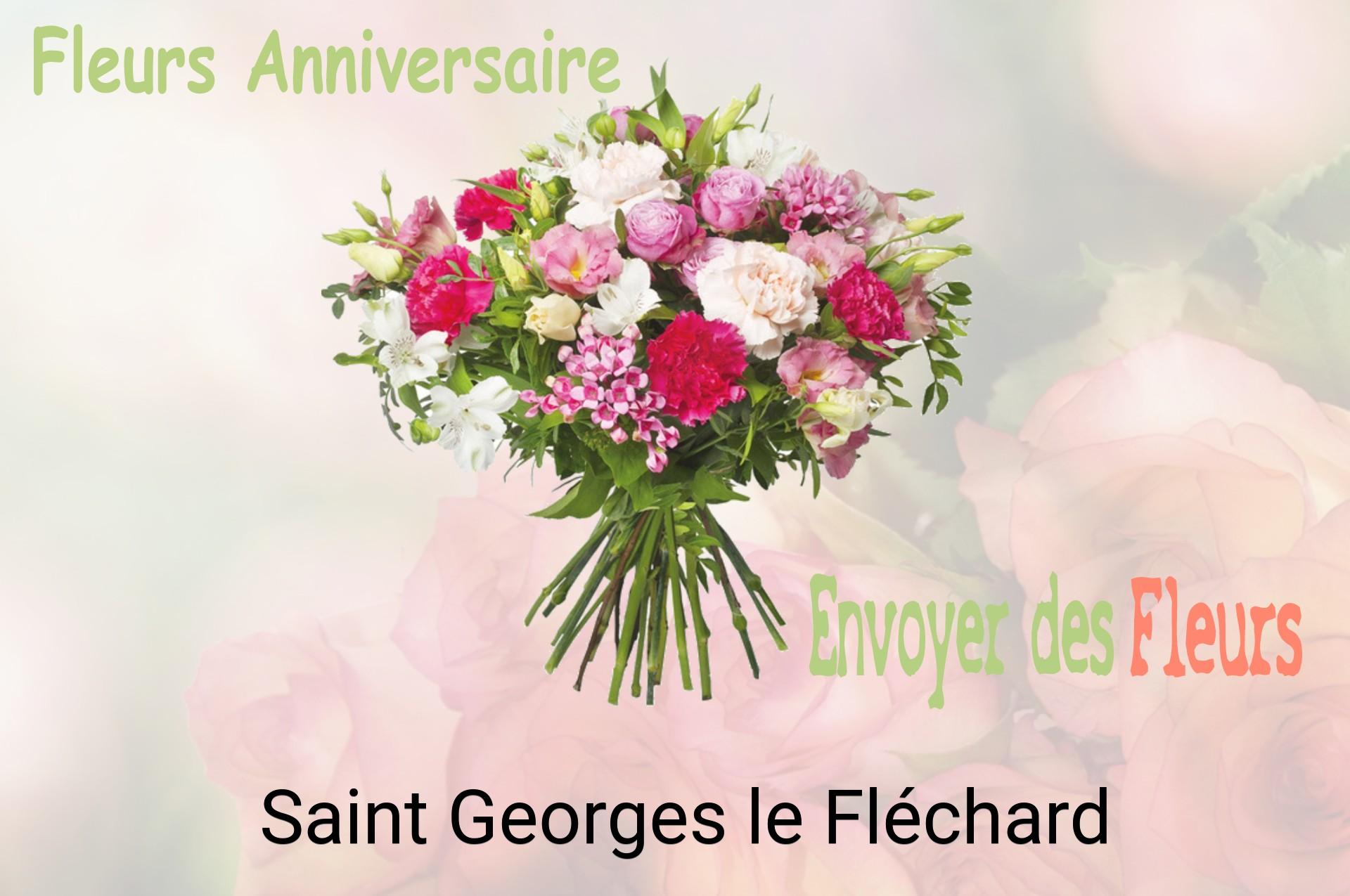 Bouquet de fleurs d’anniversaire livré à Saint-Georges-le-Fléchard